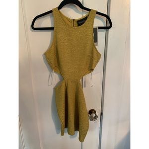 Chartreuse Mink Pink dress
